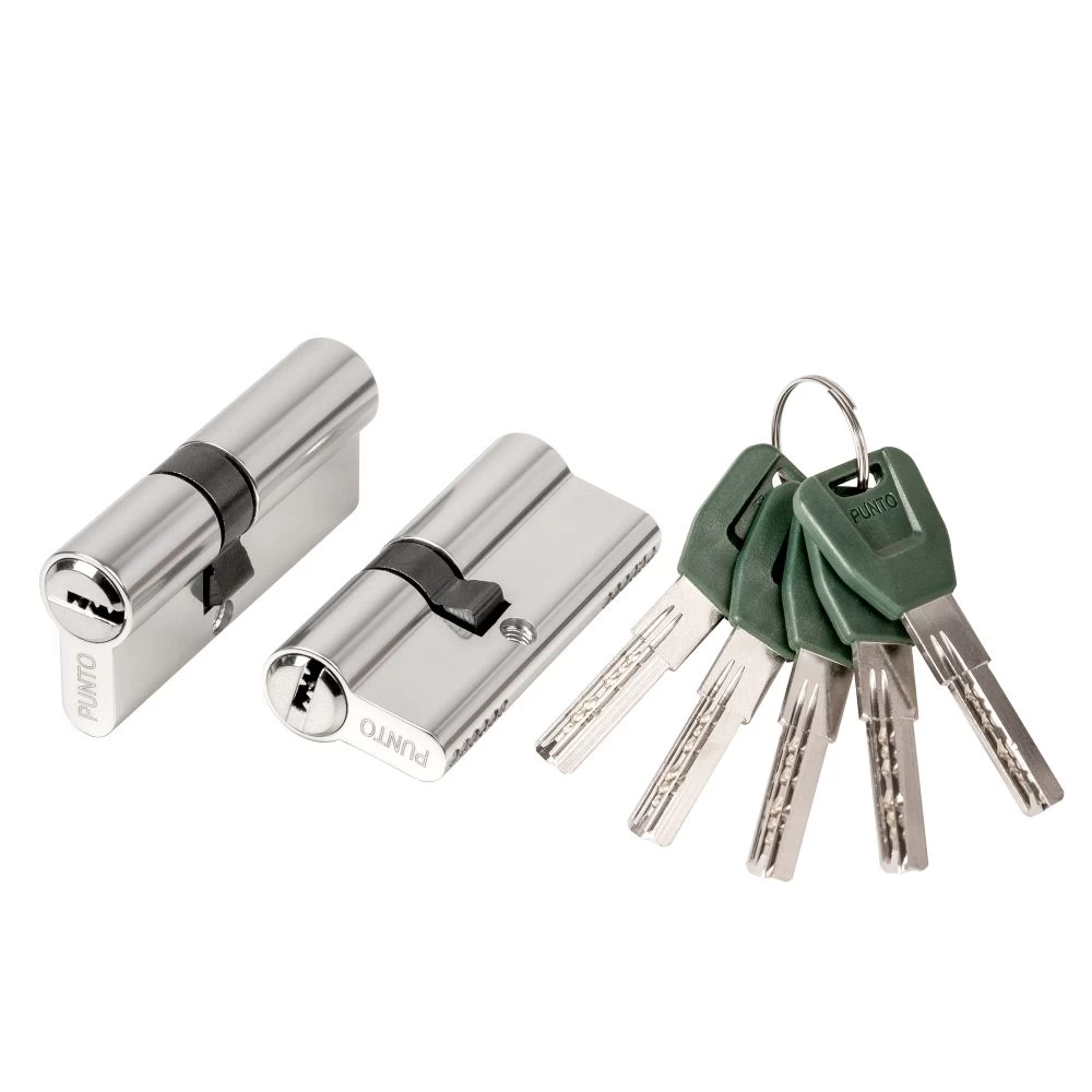 Фото Цилиндровый механизм (A200/80) A2000Key80(30+10+40) SN никель