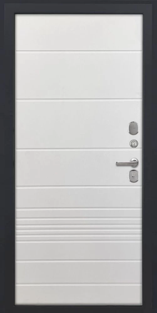 Входная дверь ДвериПРО L Термо ФЛ-700 (10мм, ясень белый) DPRO195471 внутренняя сторона