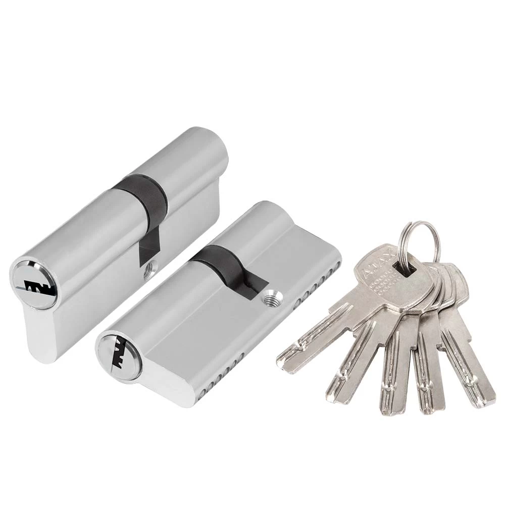 Фото Цилиндровый механизм (AZ200/90) AZ2000Key90 (30+10+50) CP хром