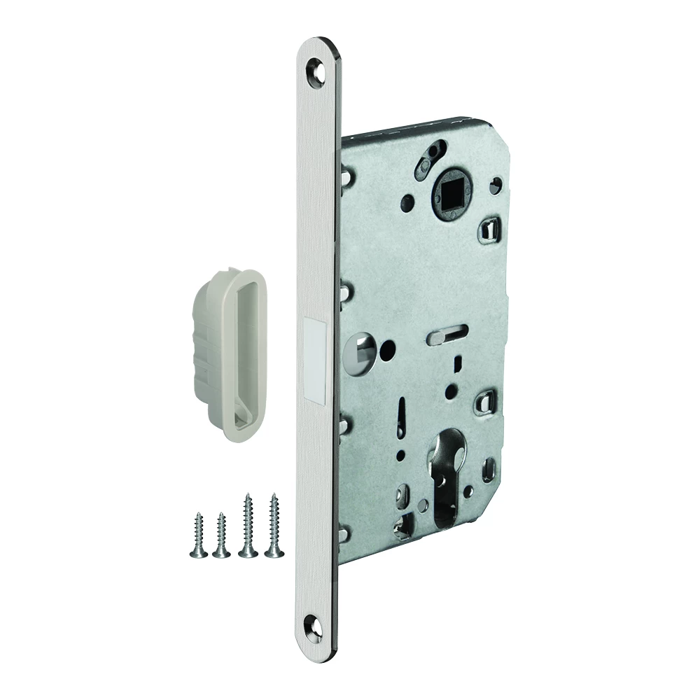 Фото Корпус врезного замка с защелкой MAGNLN85-50 SN мат.никель