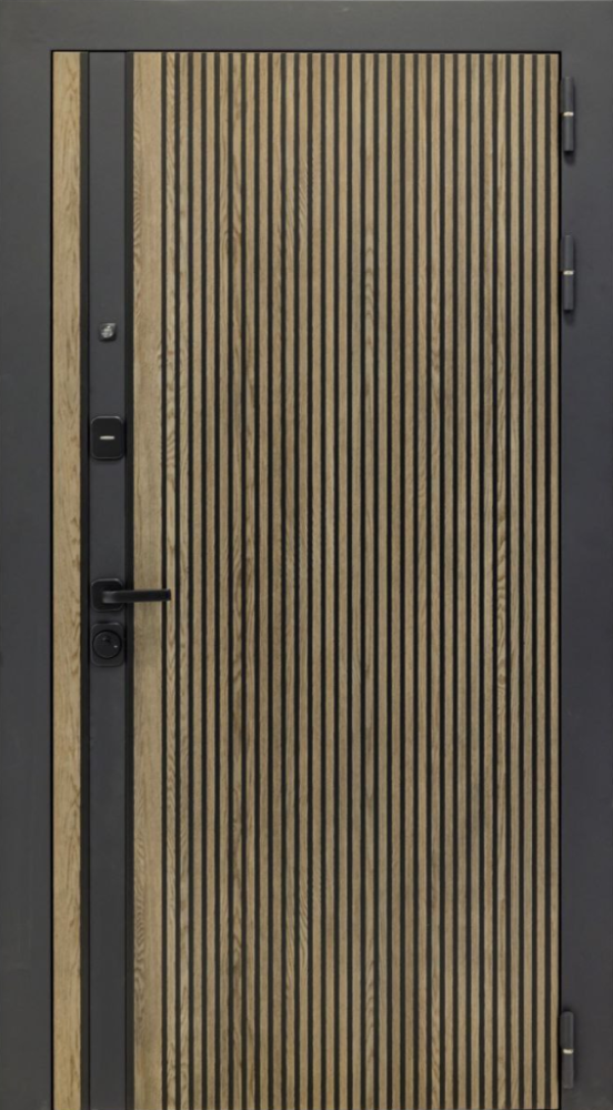 Входная дверь ДвериПРО Rosna ФЛ-700 (10мм, ясень белый) DPRO196548 внешняя сторона