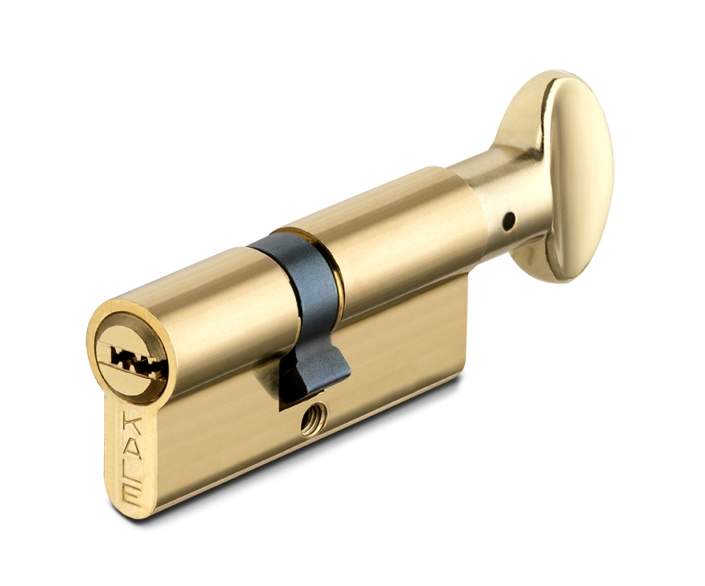 Фото Цилиндровый механизм с вертушкой 164 BM/70 (30+10+30) mm латунь 5 кл.